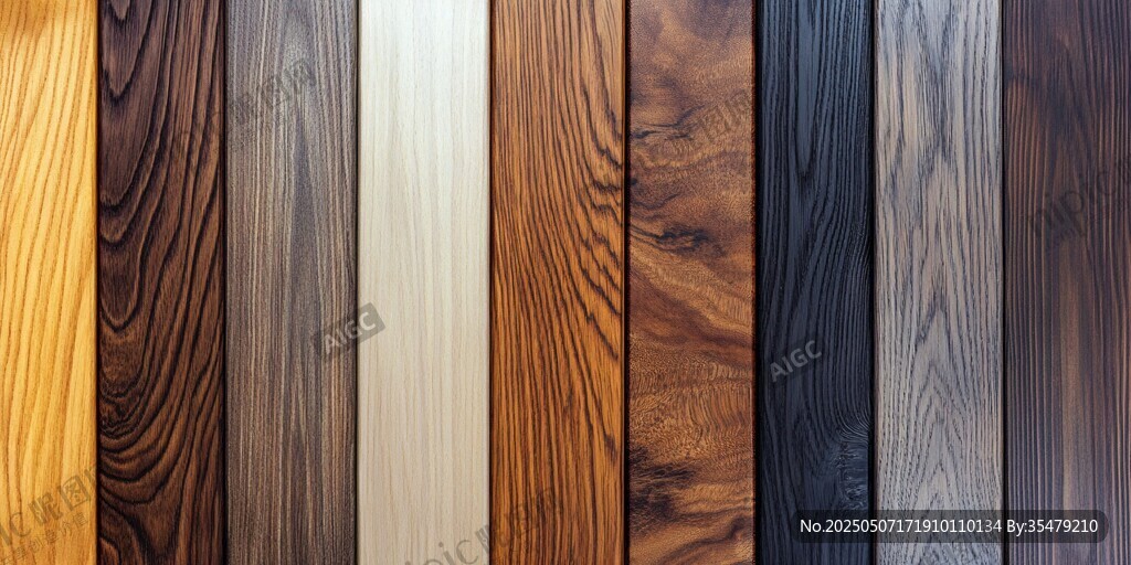 多样木纹板材展示