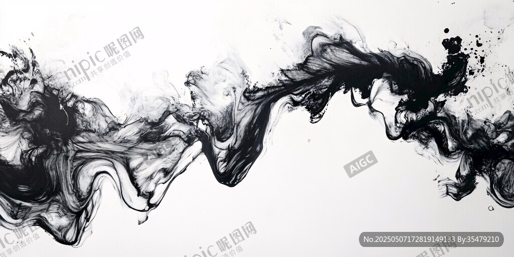 水墨舞动 黑白灵动之美