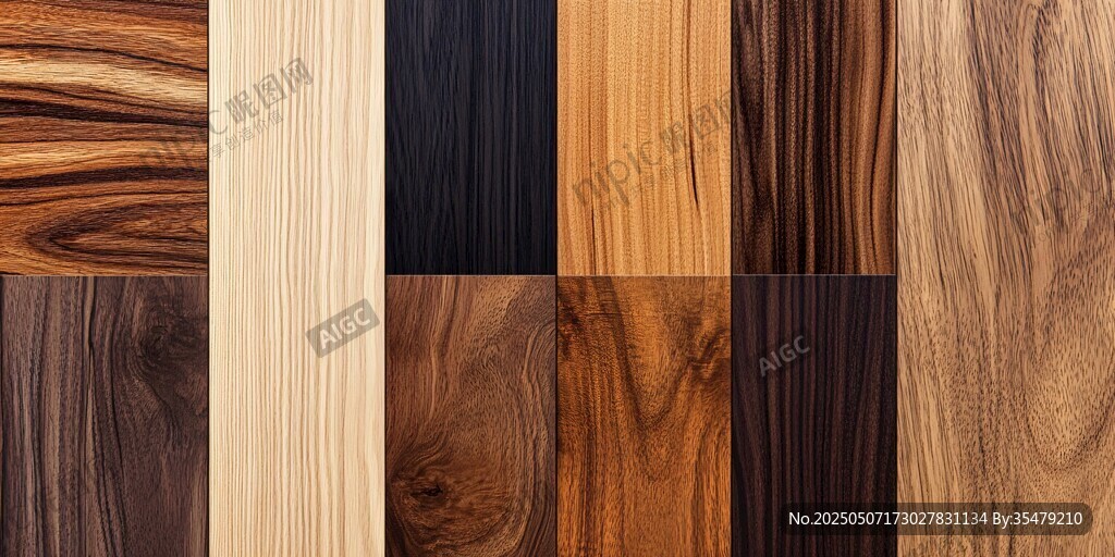 多样木纹展示