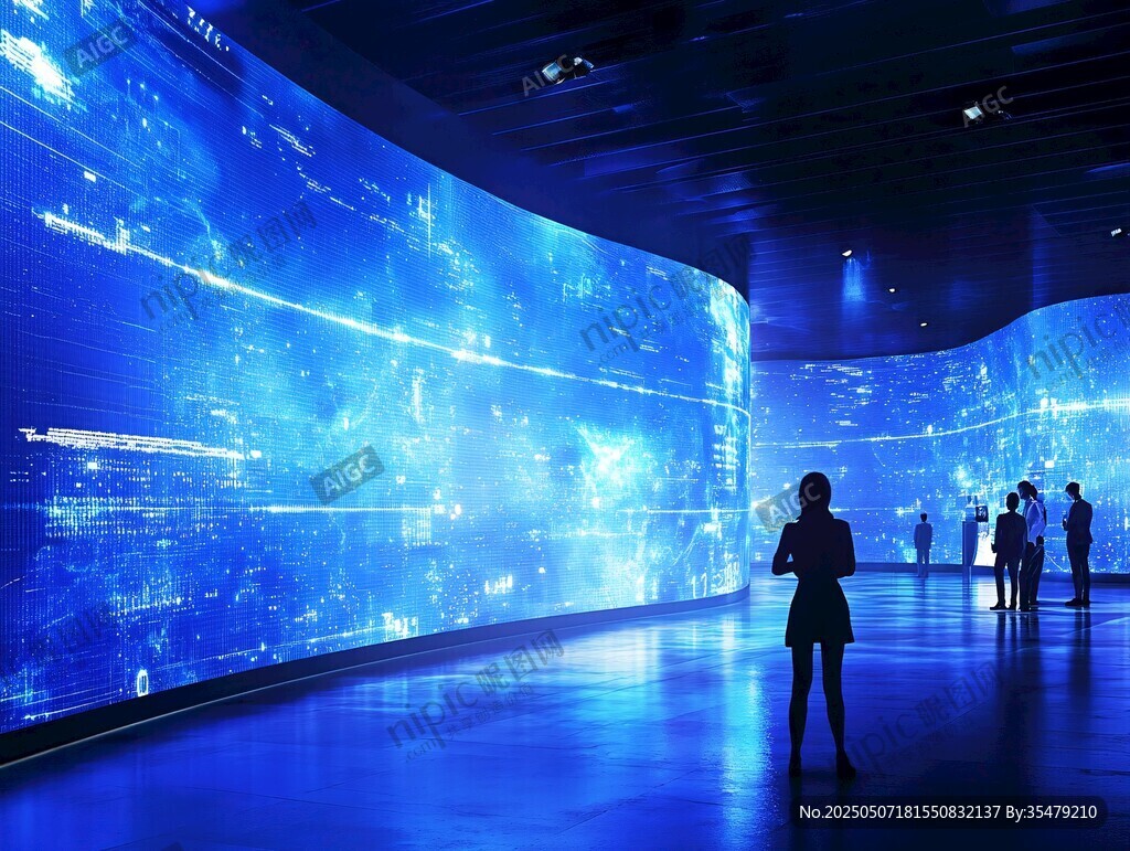 未来感数字展厅场景