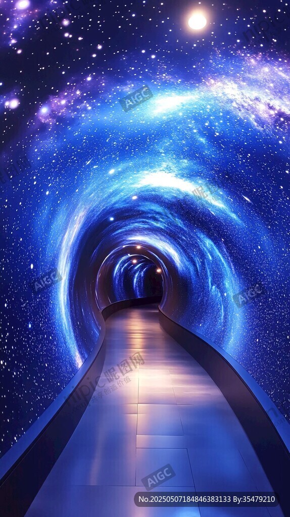 梦幻星空隧道 开启宇宙之旅