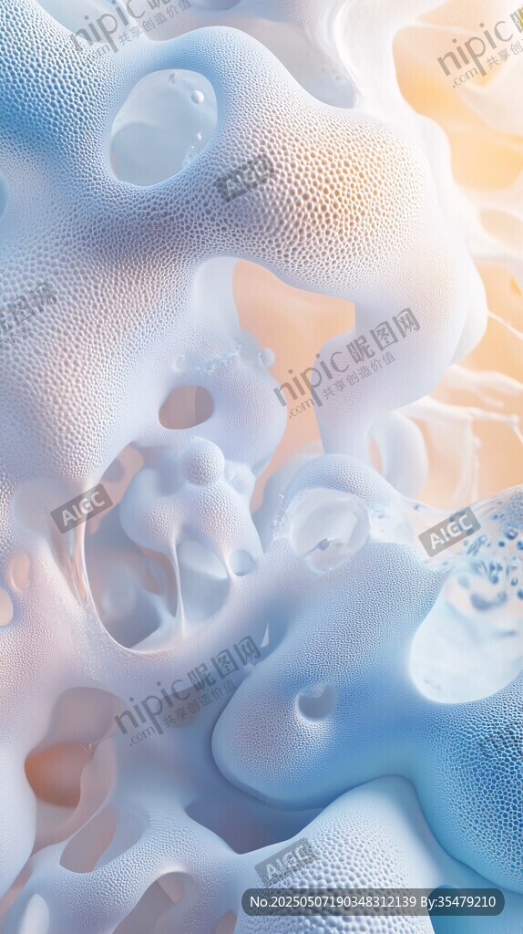 梦幻气泡质感艺术流体