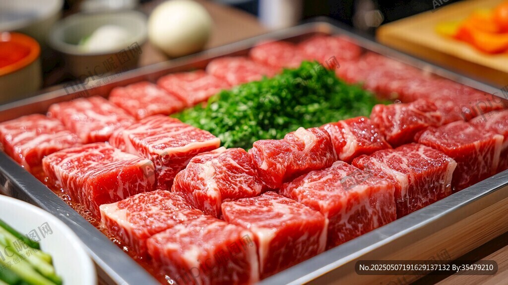 鲜切牛肉 诱人色泽超美味