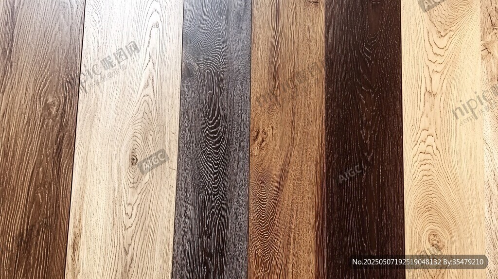 多样木纹地板展示