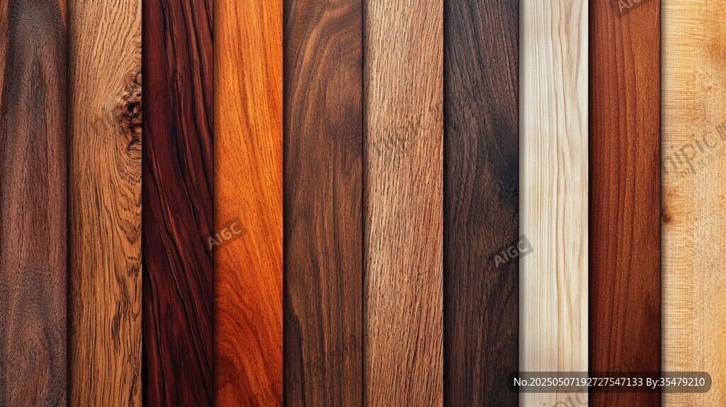 多样木材纹理展示