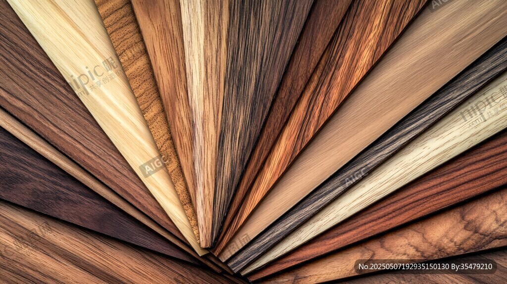 多样木纹板材展示