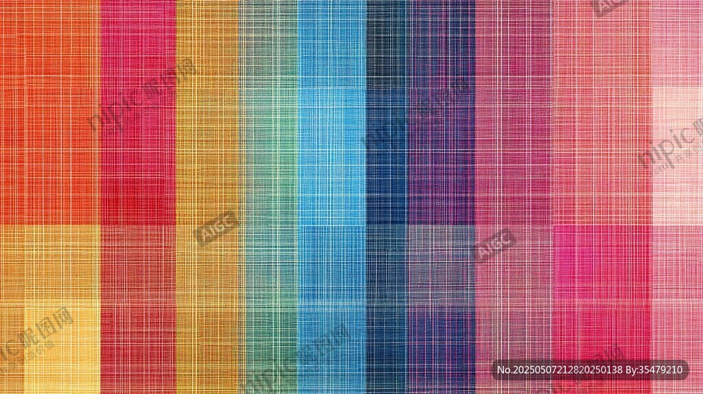 多彩格子图案背景纹理