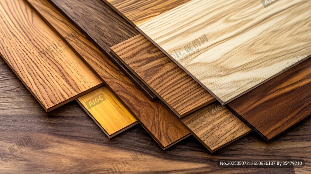 多样木纹地板展示