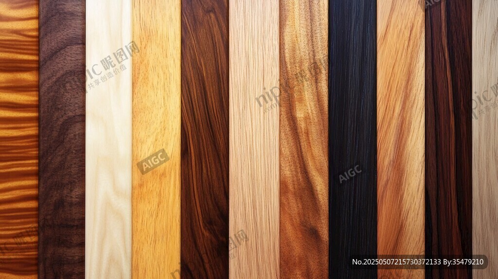 多样木纹展示