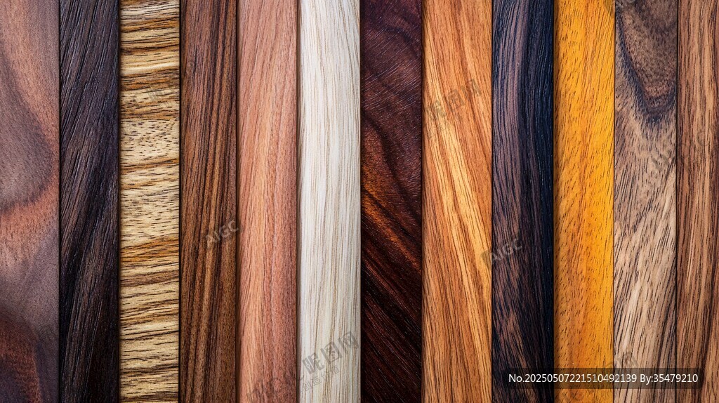 多样木材纹理展示