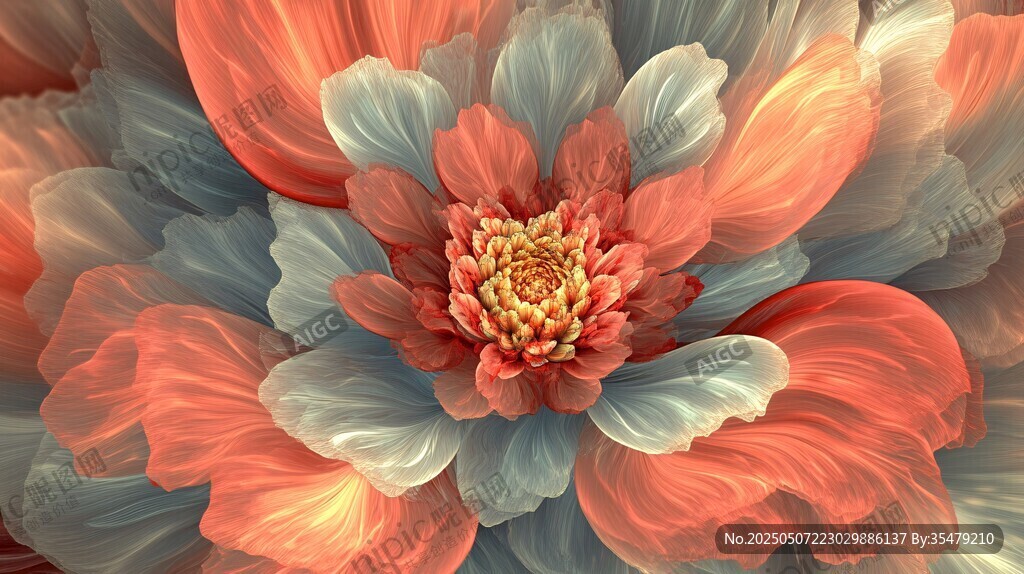梦幻绚丽花卉艺术图像