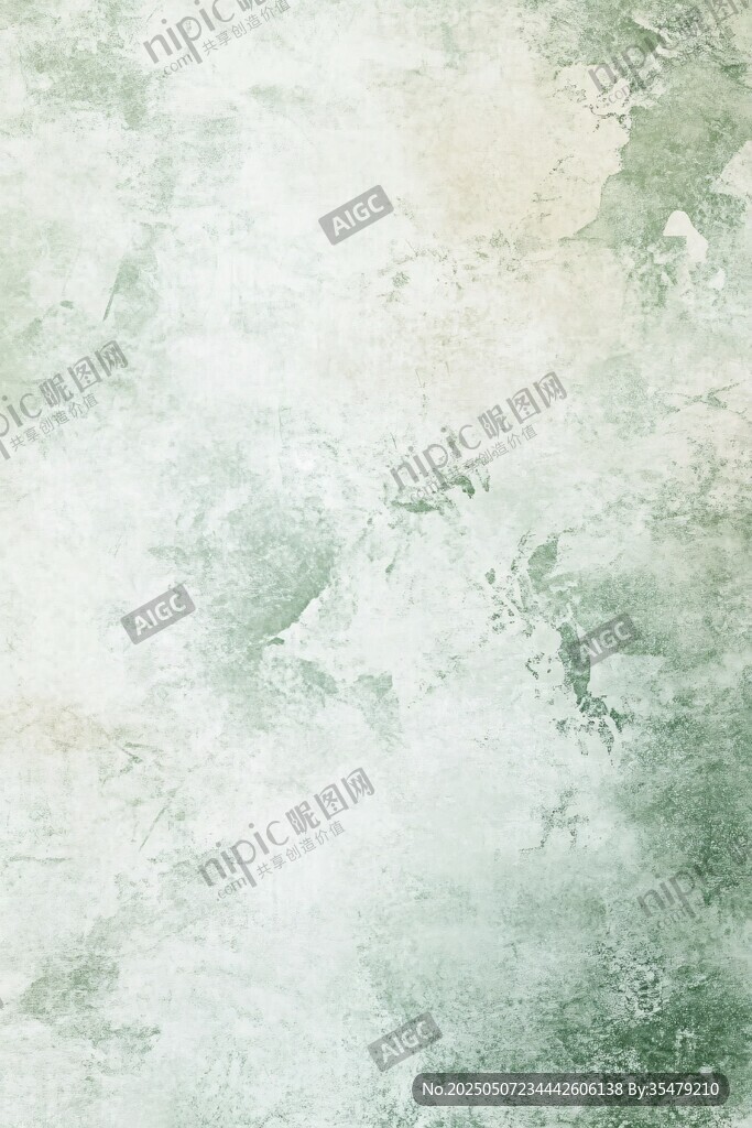 淡绿色斑驳纹理背景图