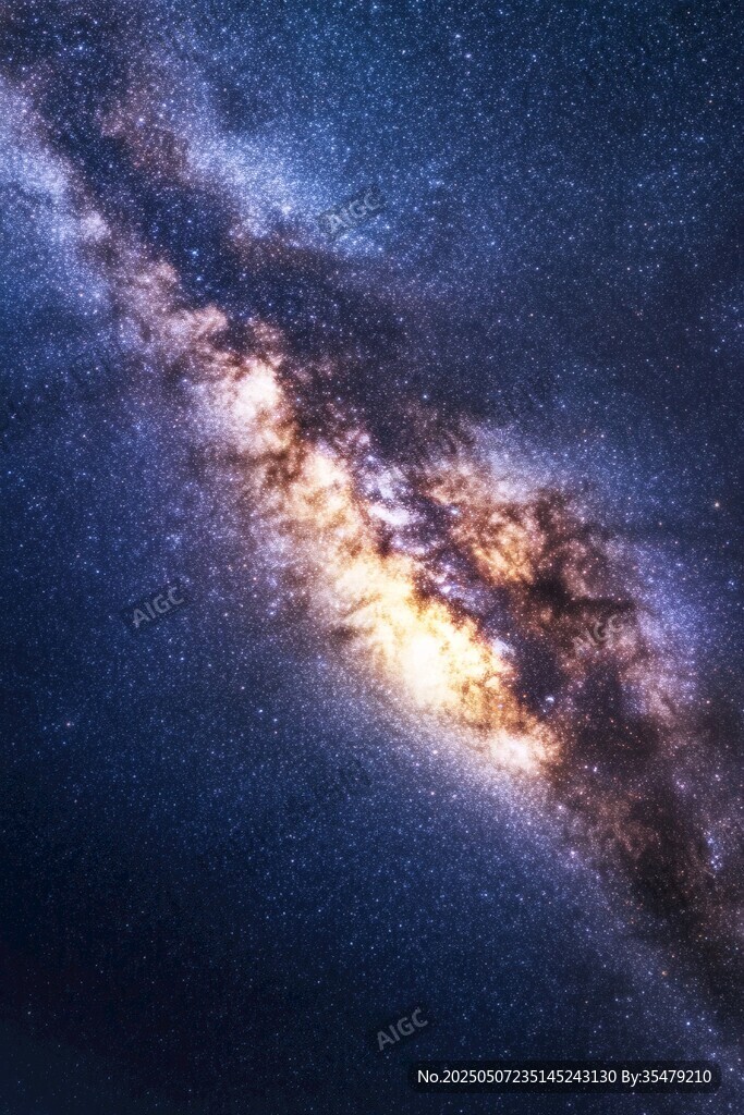 壮丽银河星空景象