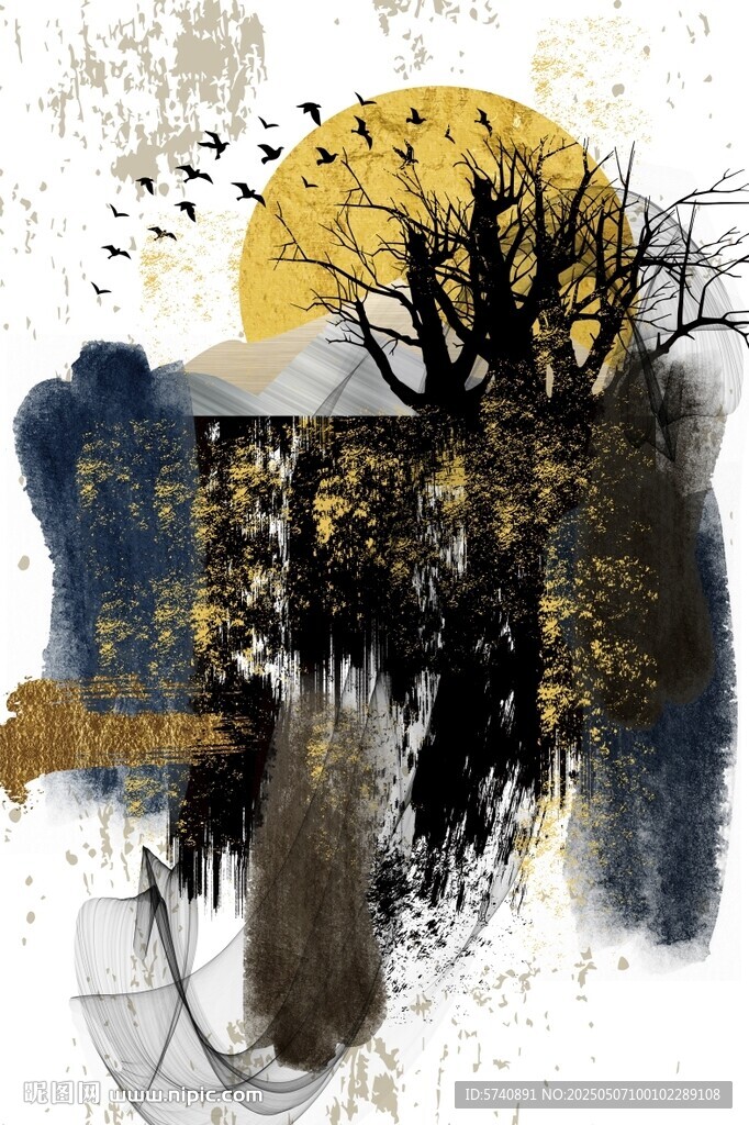 抽象艺术画
