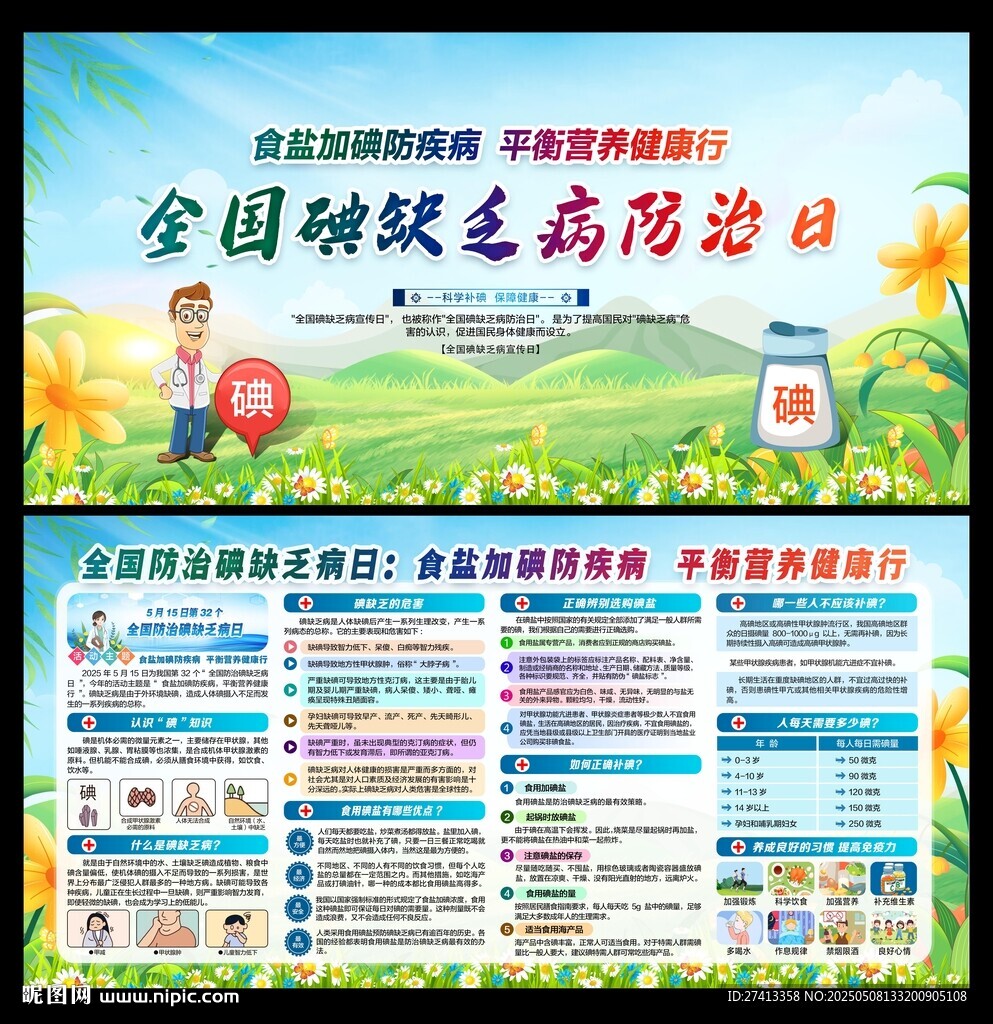 全国碘缺乏病防治日