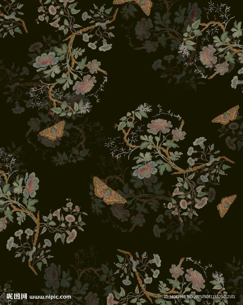 手绘花
