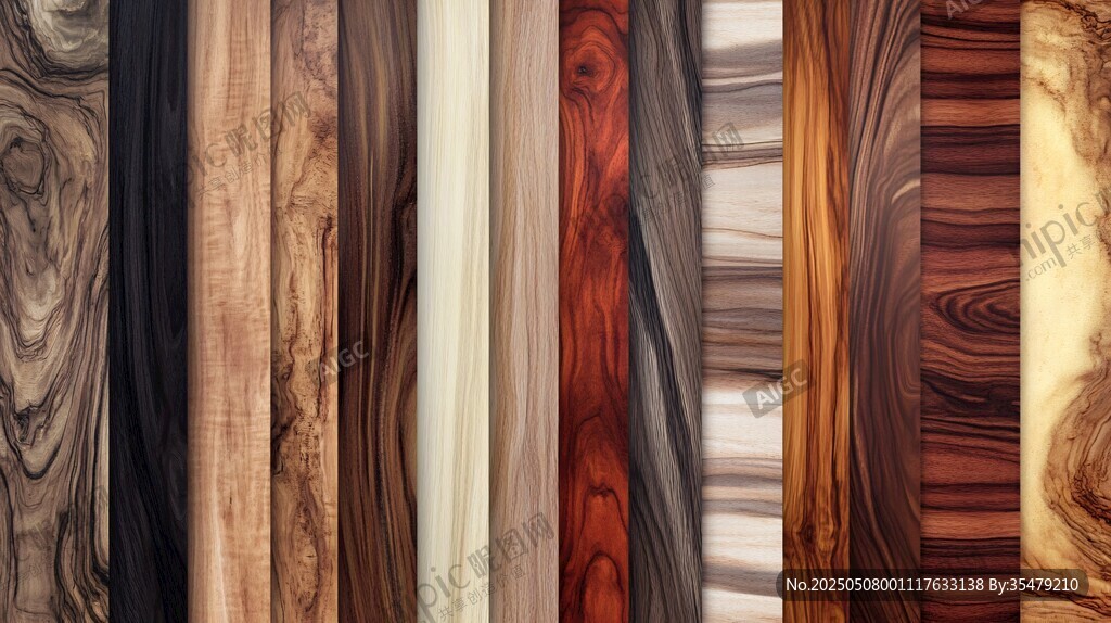 多样木纹展示