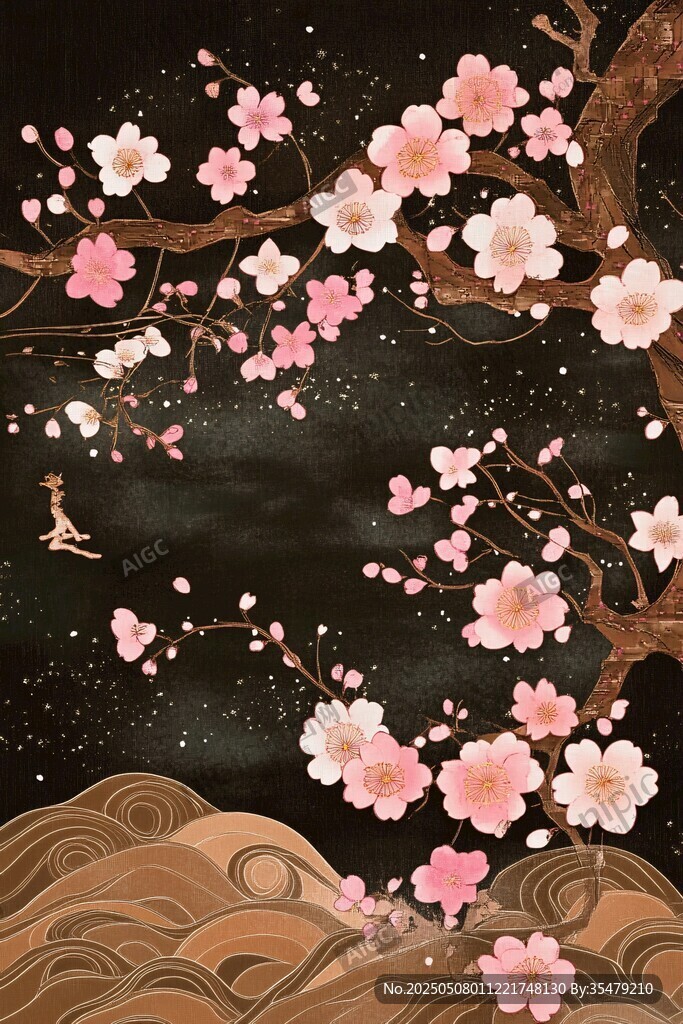 月夜繁花 中式浪漫图景