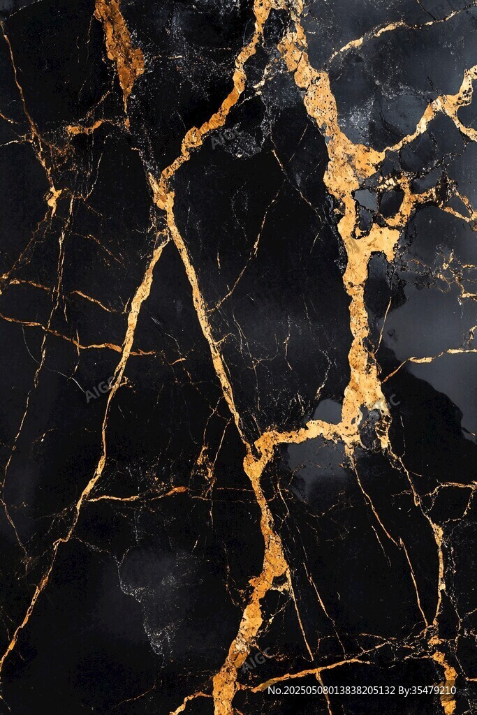 黑金大理石纹理