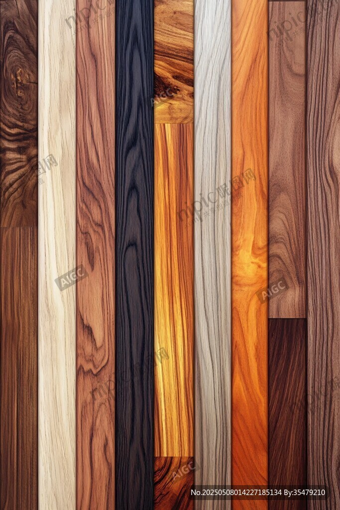 多样木纹板材展示