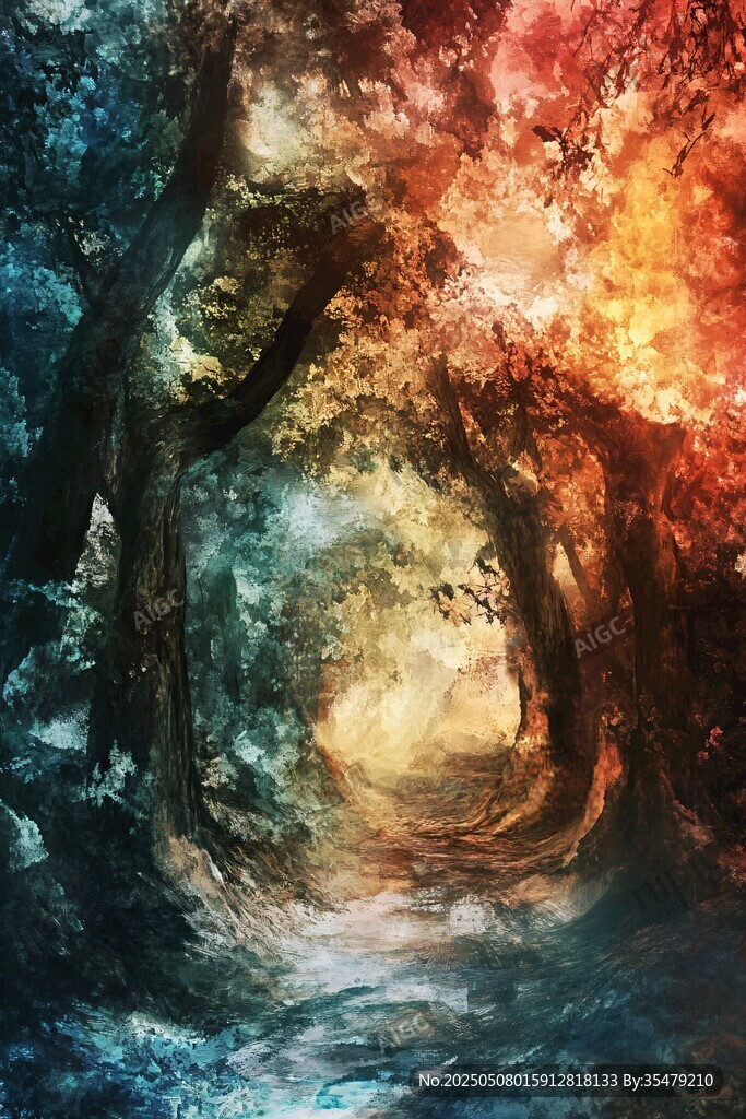 梦幻森林小径