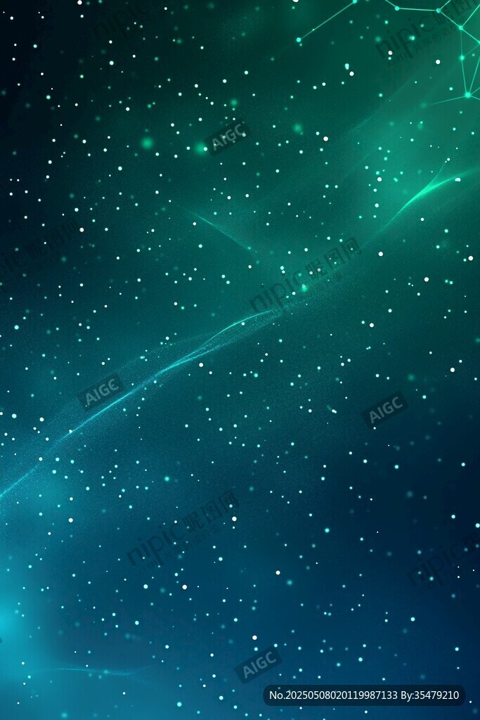 梦幻星空夜光背景图