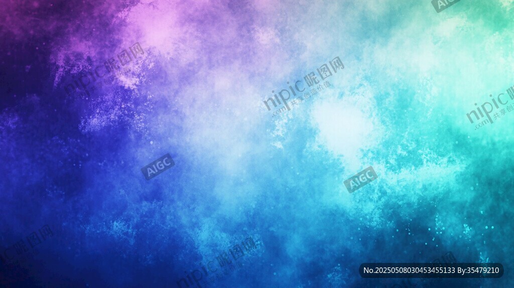 梦幻渐变色彩星空背景