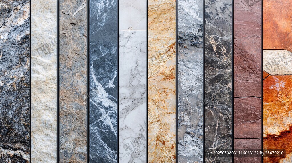 多样石材纹理展示