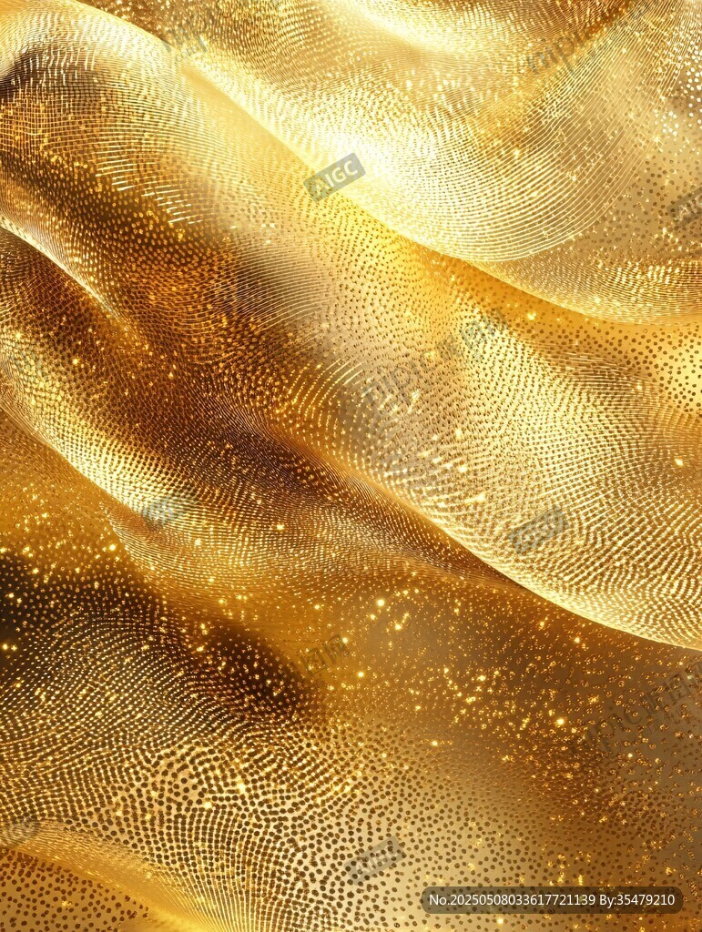 金色闪耀质感纹理背景图