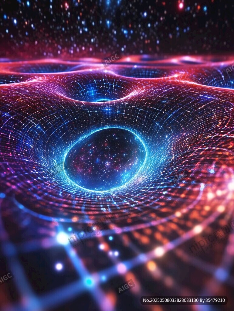 梦幻宇宙能量漩涡图景
