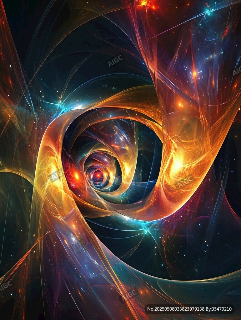 梦幻炫彩宇宙能量漩涡