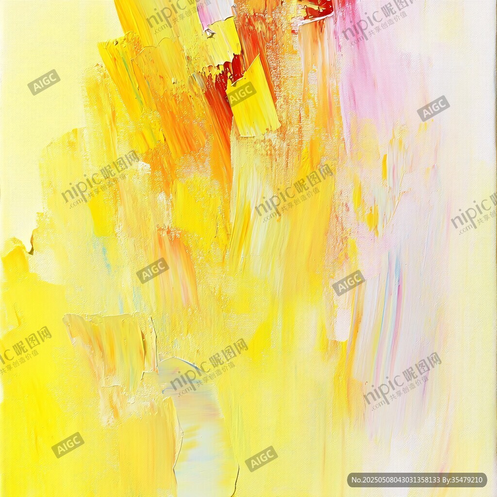 绚丽多彩抽象油画纹理
