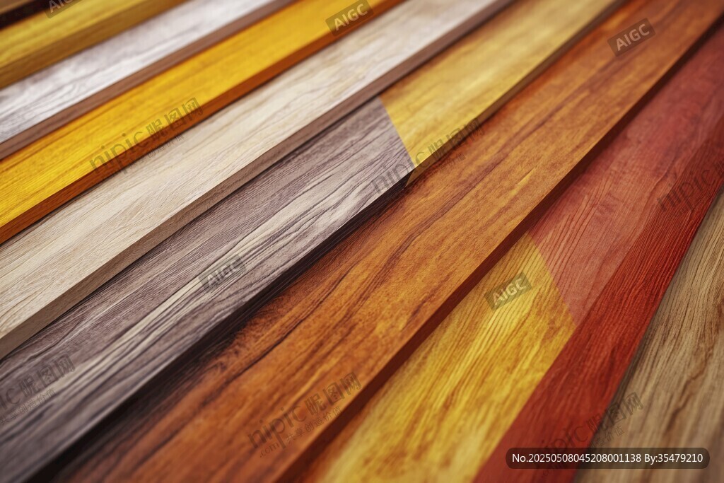 多样木纹板材展示