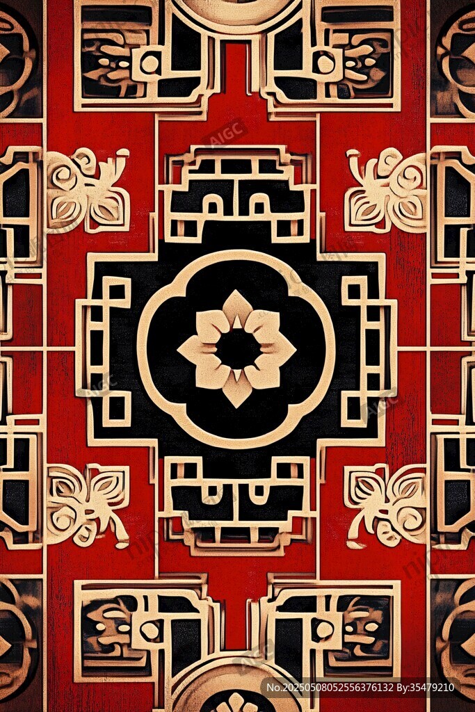 中式古典花纹图案
