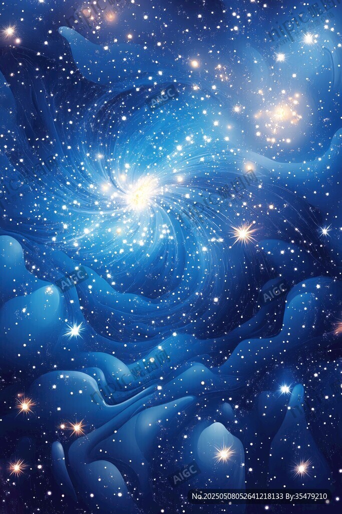 梦幻星空宇宙奇幻美景