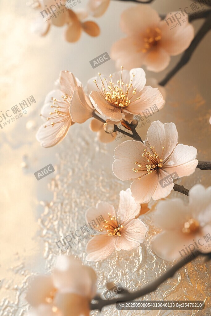 春日粉樱绽放唯美画面
