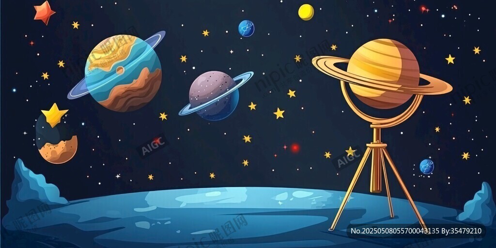探索宇宙 行星与天文望远镜