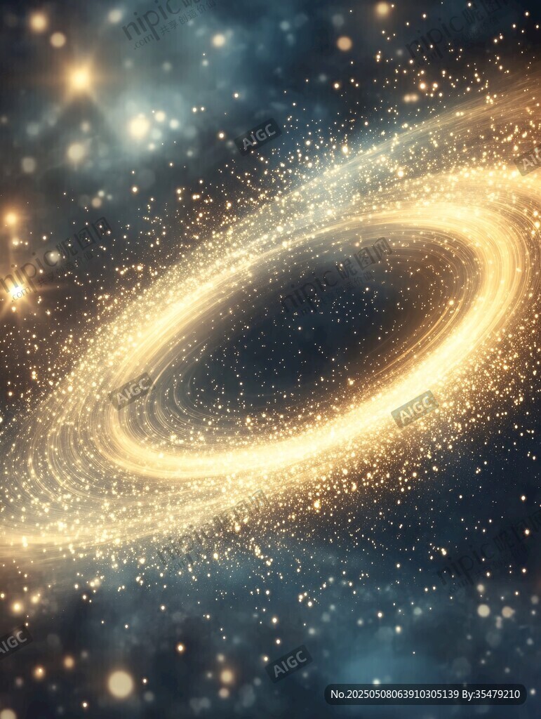 璀璨星际旋涡景象