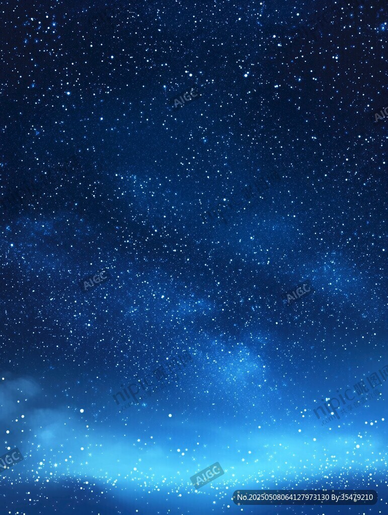 梦幻深邃星空背景图