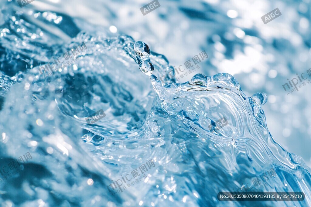 灵动水波 晶莹水韵之美