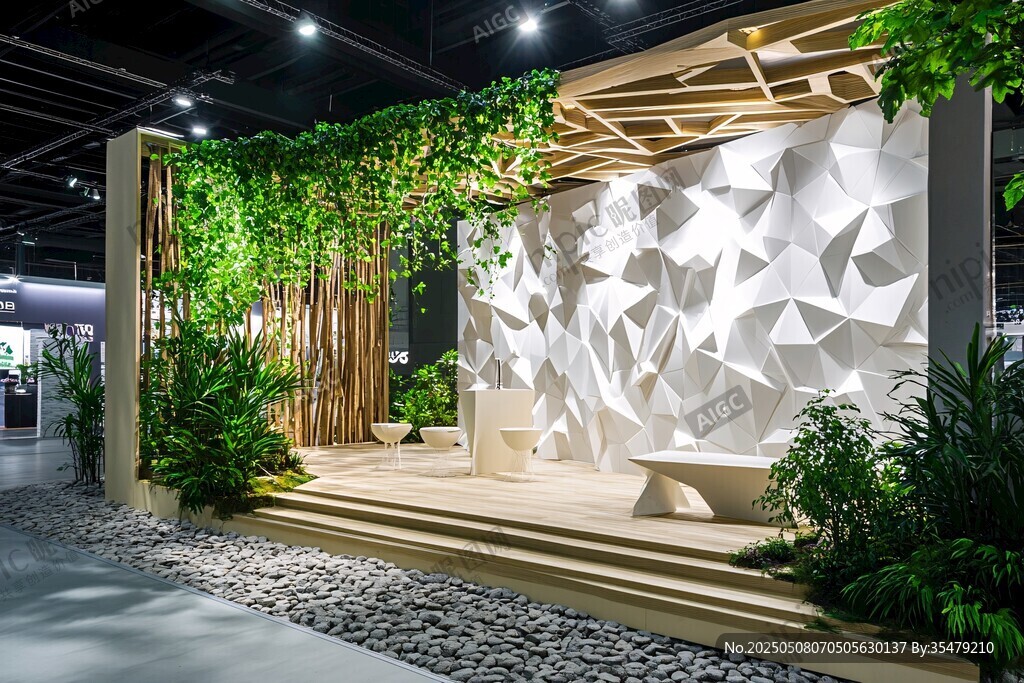 室内绿植装饰景观空间