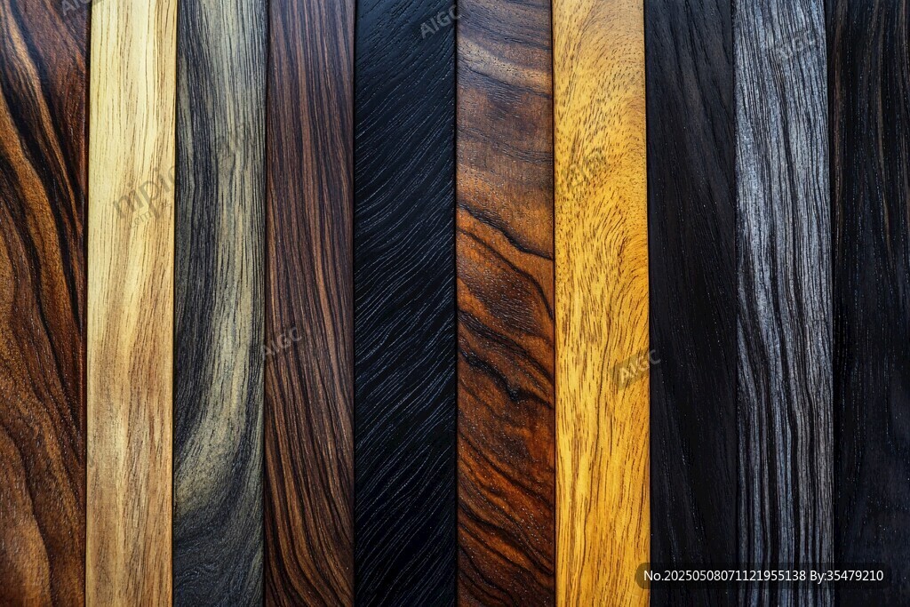 多样木材纹理展示