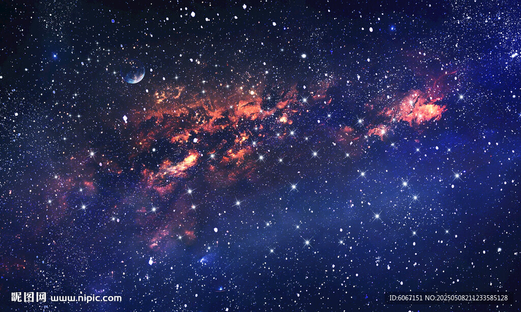 银河宇宙星空背景