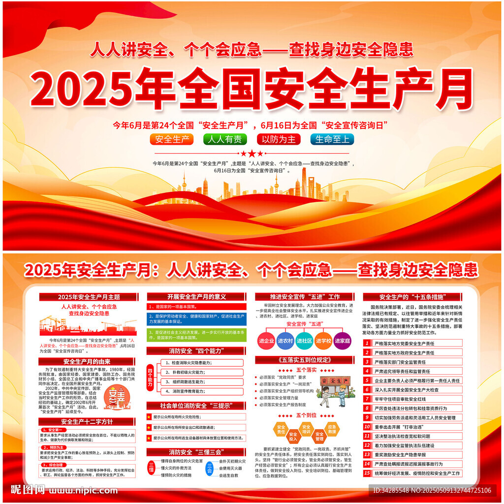 2025年安全生产月