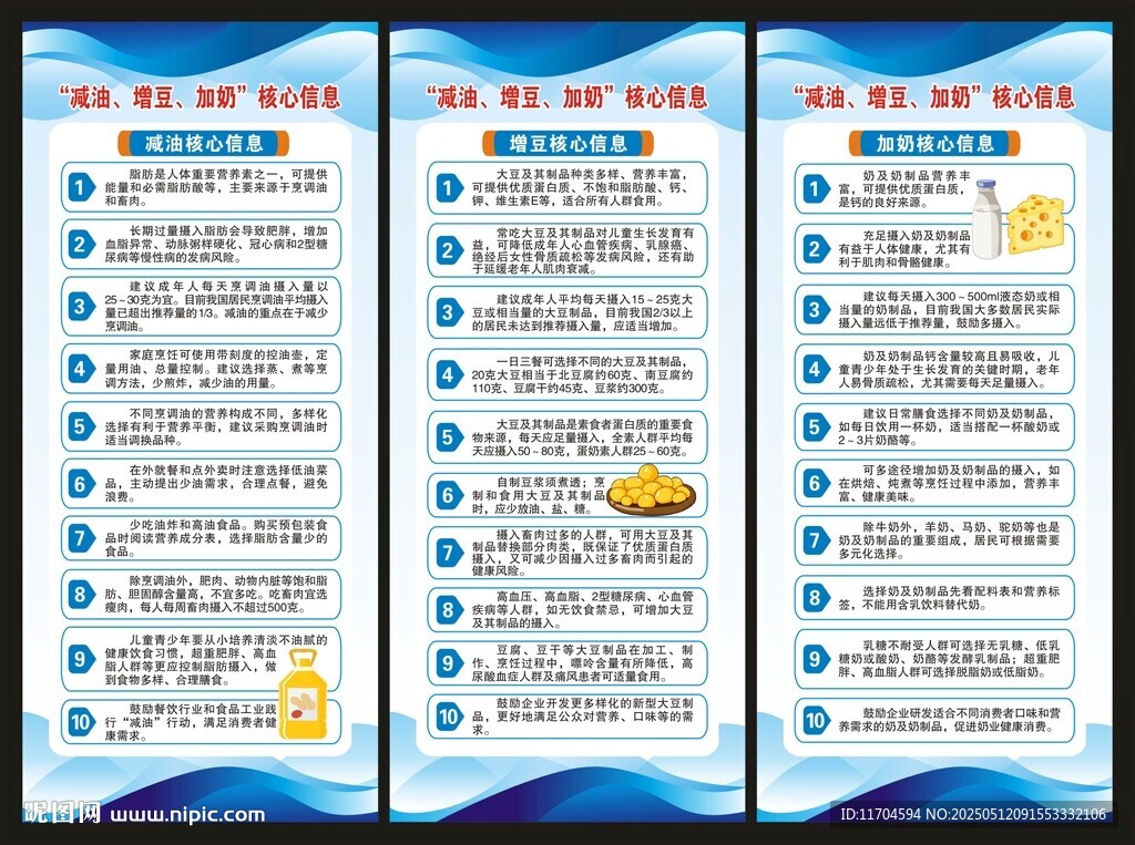 全民营养周展架