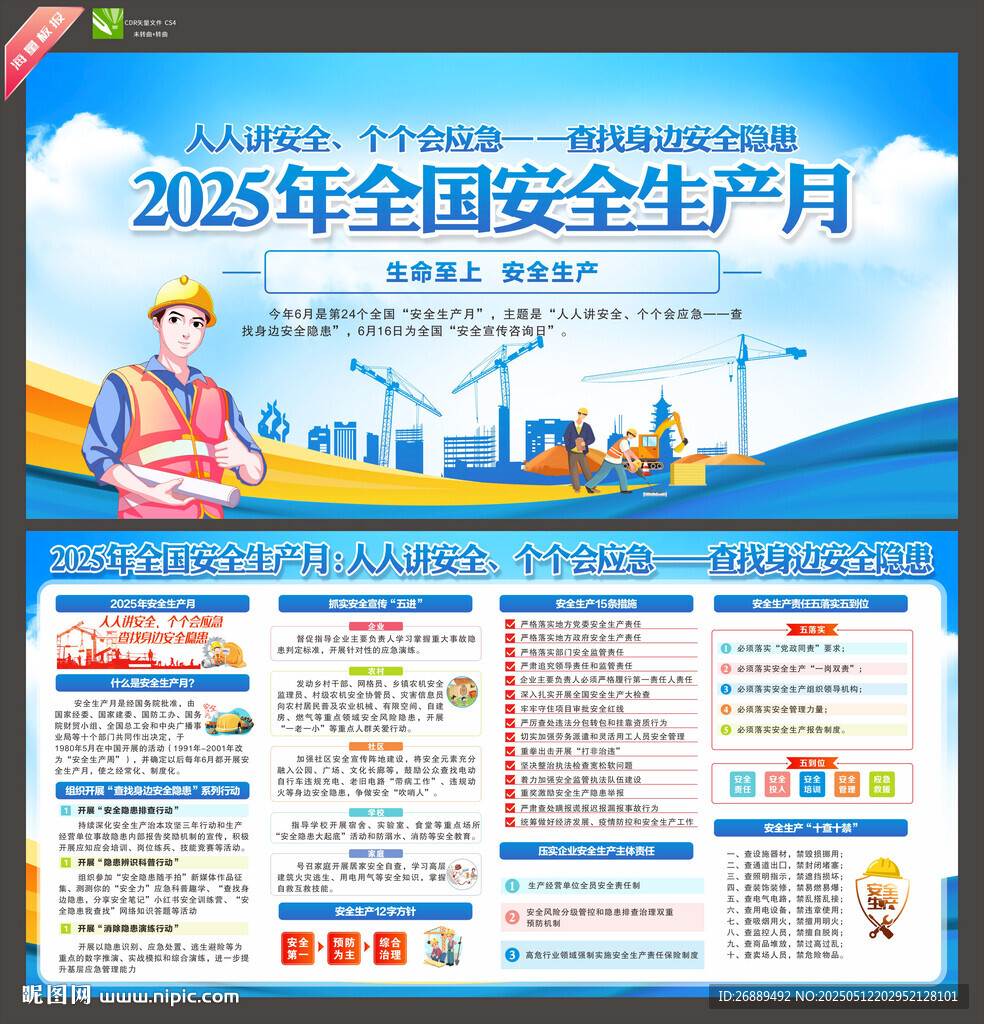 2025年全国安全生产月