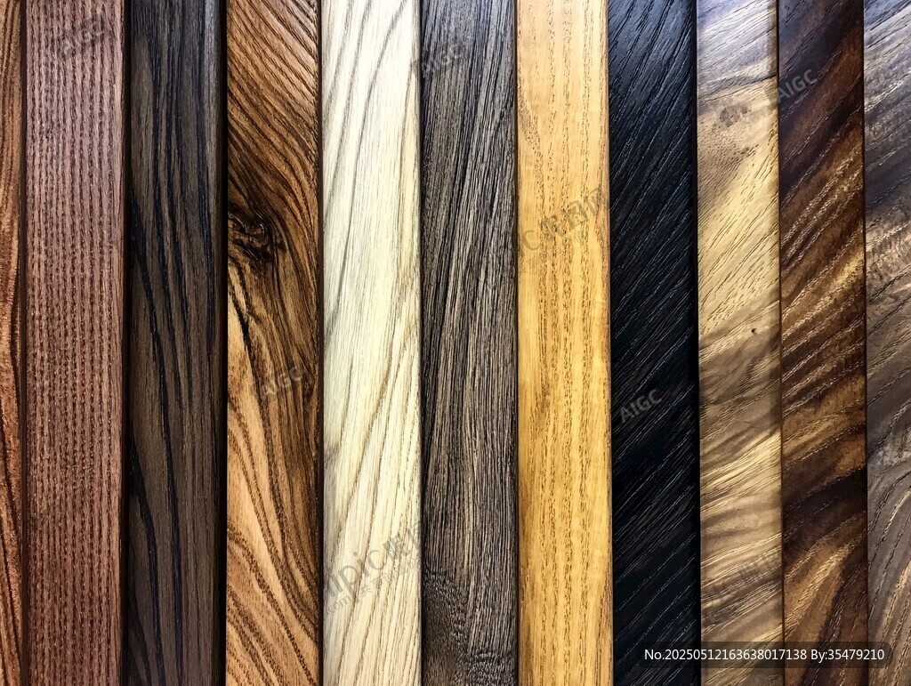 多样木纹板材纹理展示