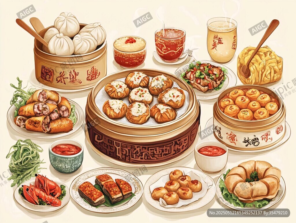 多样中式早餐美食大赏