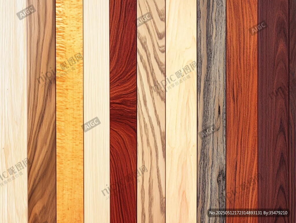 多样木材纹理展示