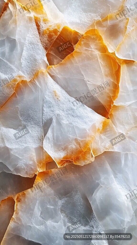 纹理独特的多彩玉石表面